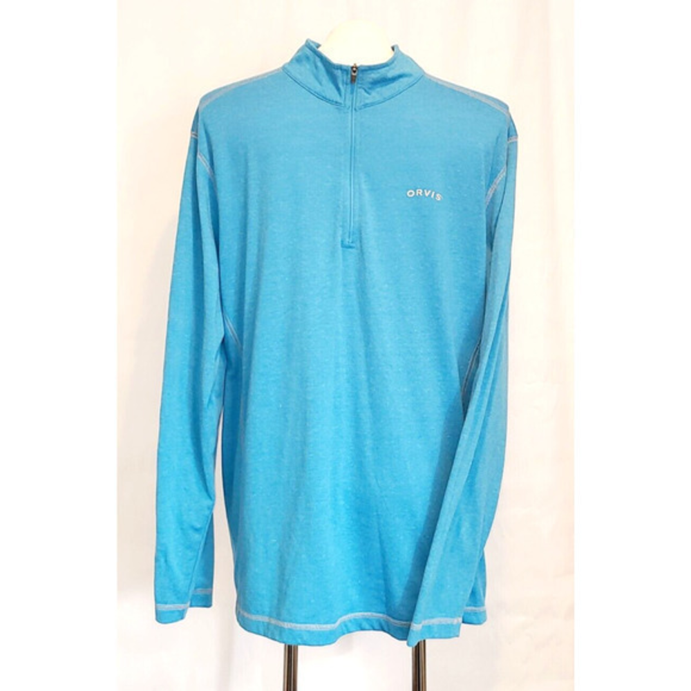 Orvis Classic Collection Long‎ Sleeve 1/4 Zip Shirt